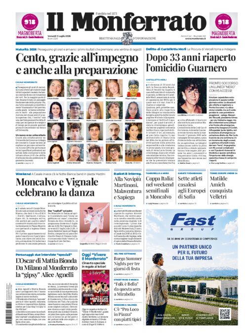Il Monferrato - Edizione 50 del 03/07/2026